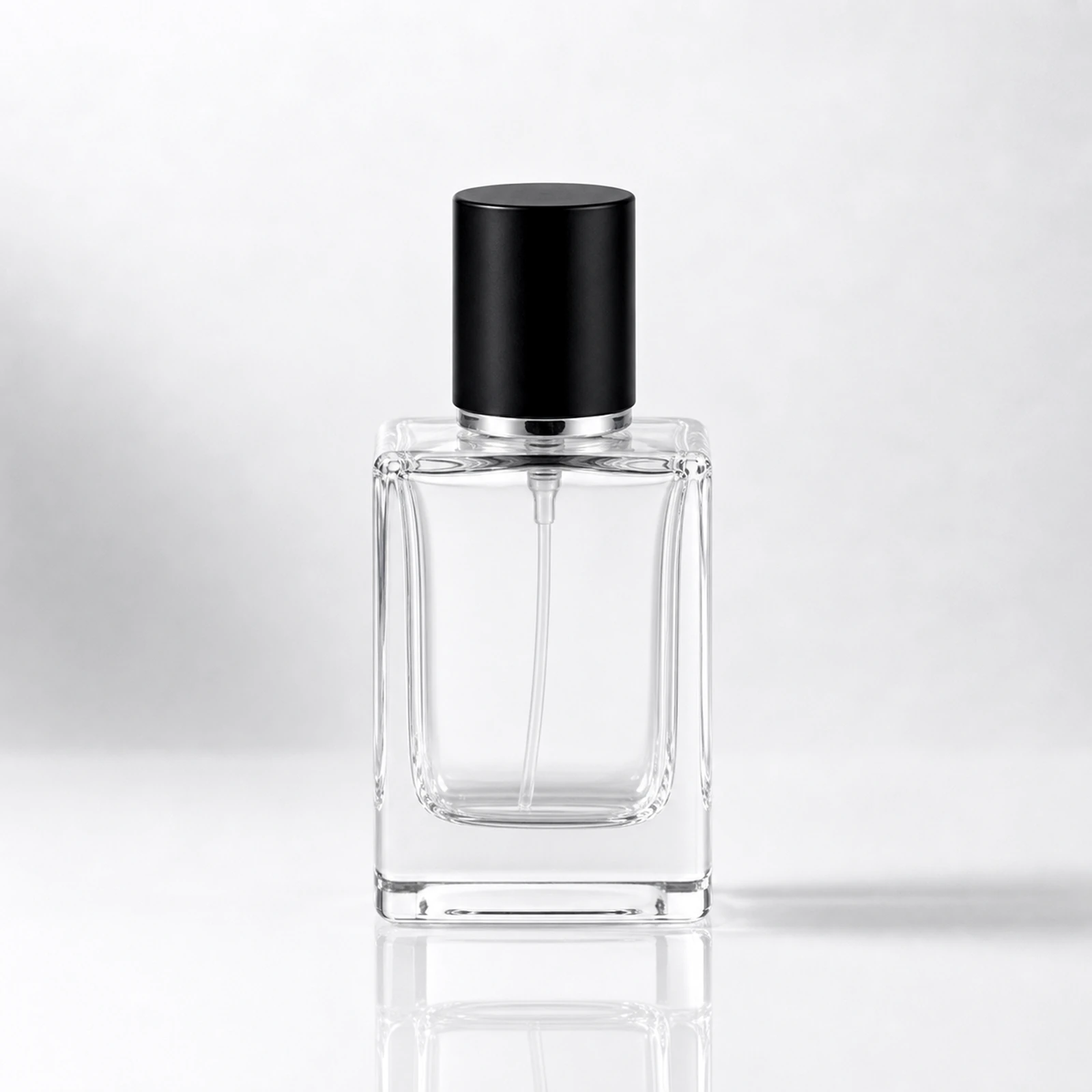 Gold refillable travel mini perfume atomizer bottle - front view