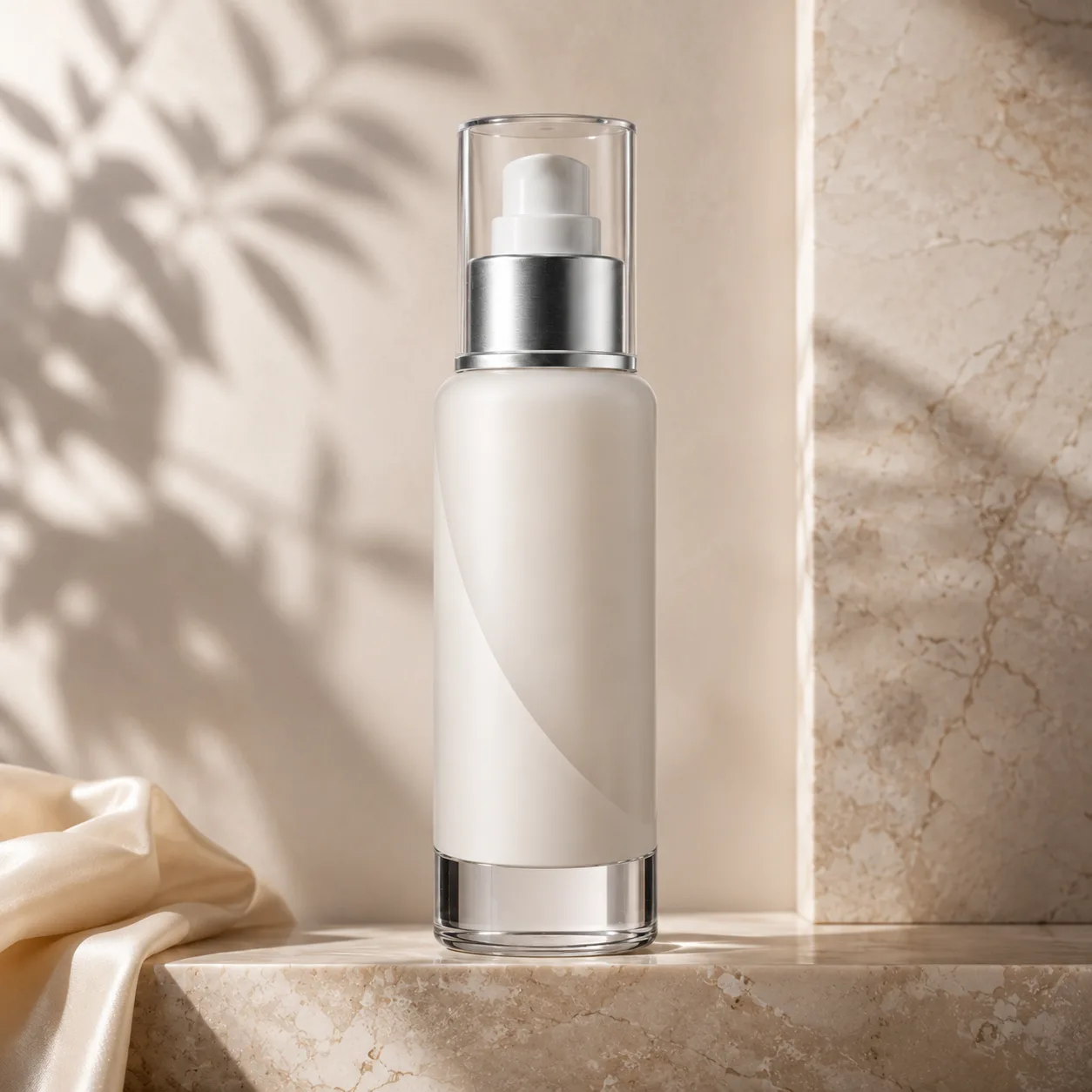 Glass Essence Bottle closure, neck finish and base detail