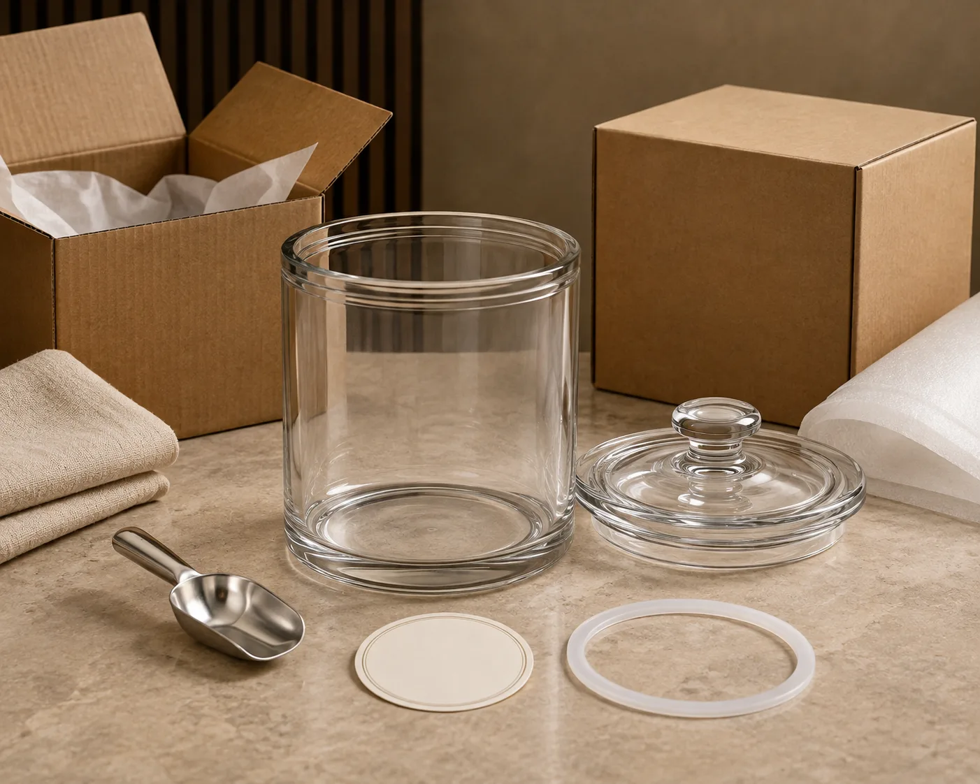Candy Jar shown from a secondary angle with the opening and container profile visible.