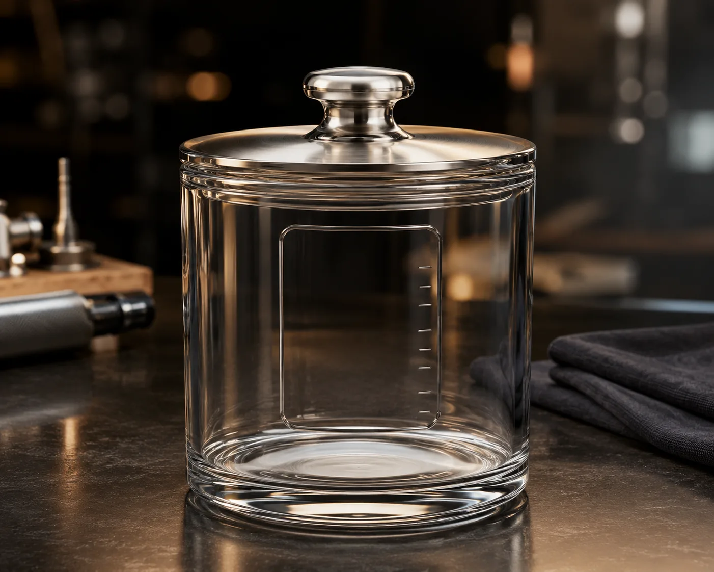 Candy Jar in a coordinated pantry or meal-preparation display.