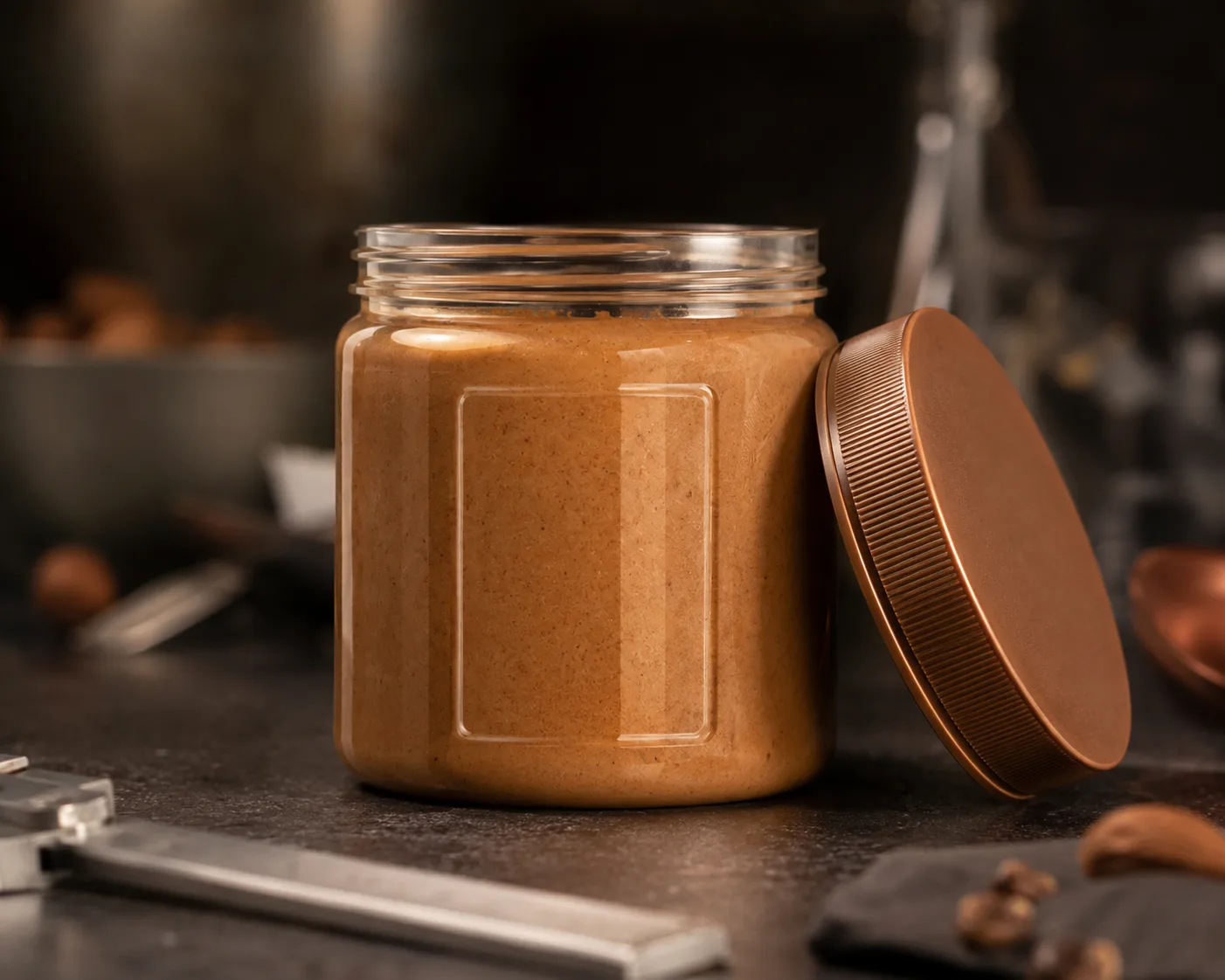 Nut Butter Jar in a coordinated pantry or meal-preparation display.