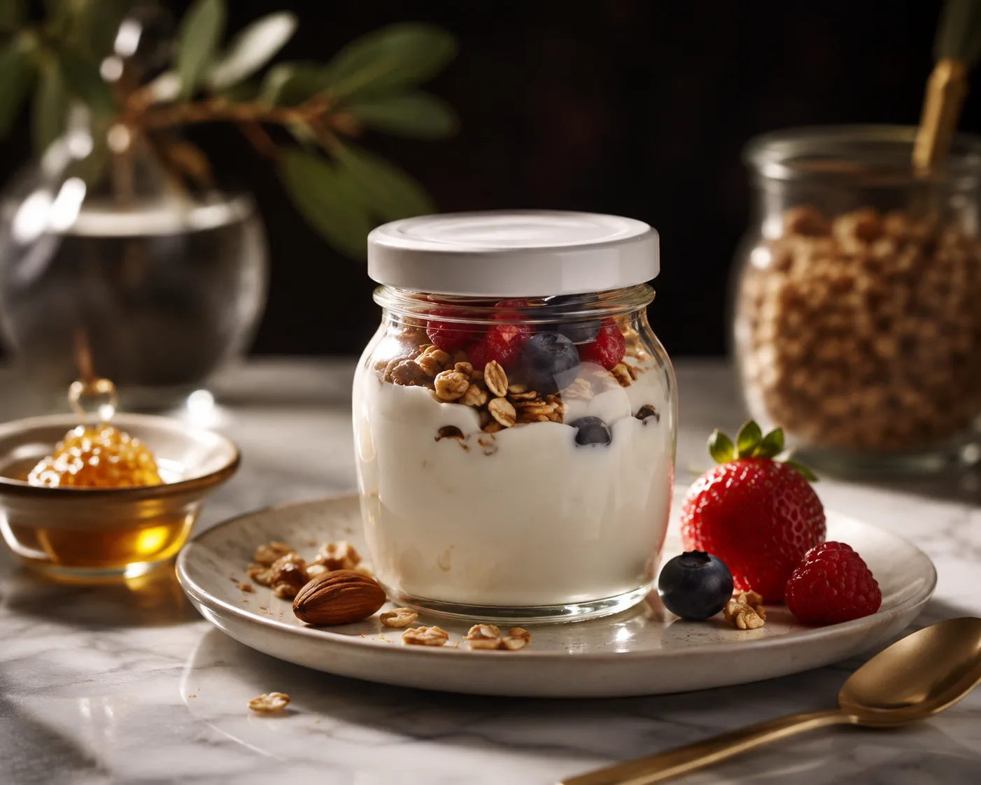 Yogurt Jar in a kitchen or food-storage setting for yogurt and dairy desserts.