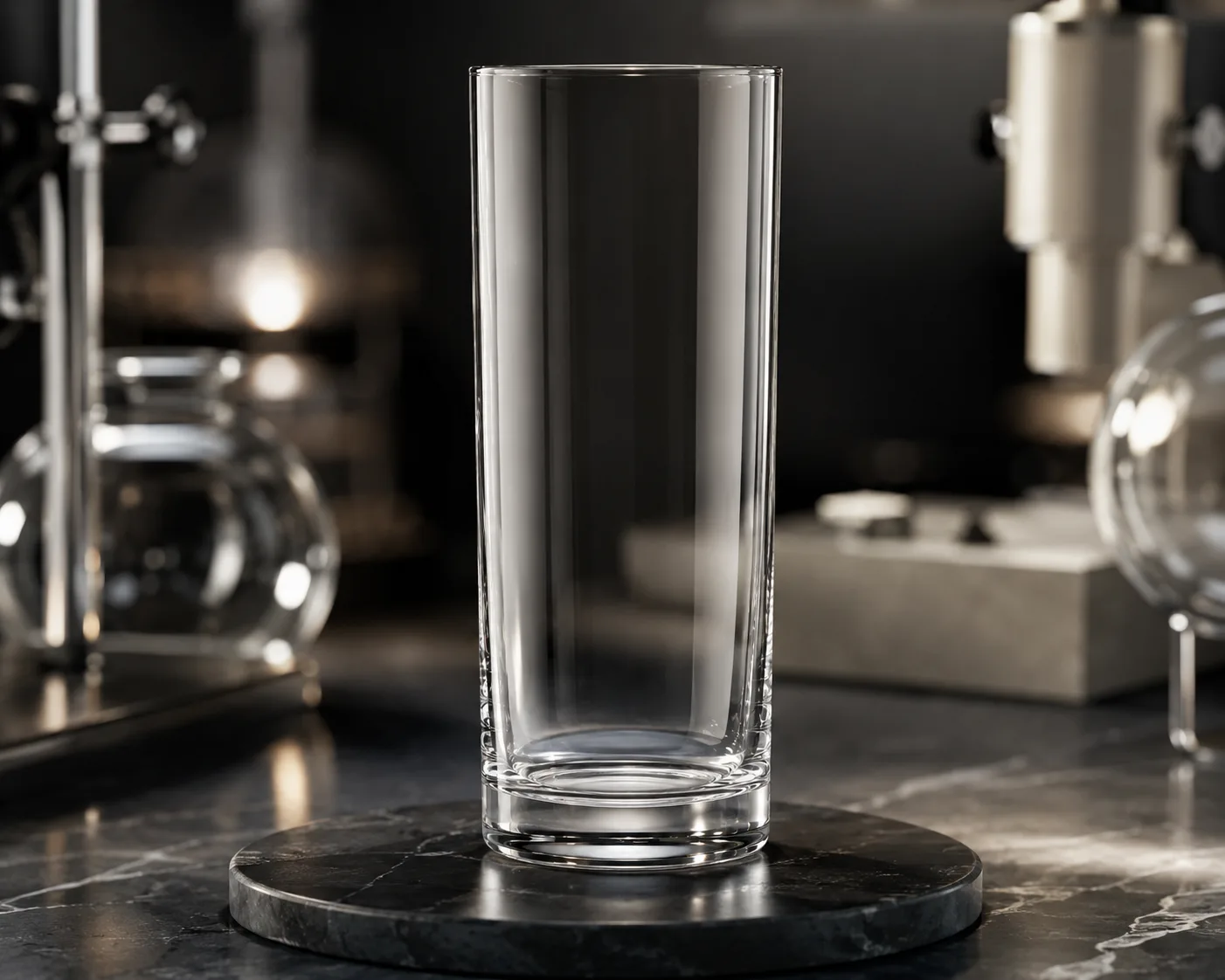 Collins Glass in einer koordinierten Gastronomie-Tischpräsentation.