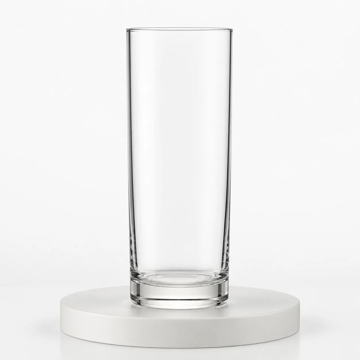 Collins Glass front view with visible collins glass profile