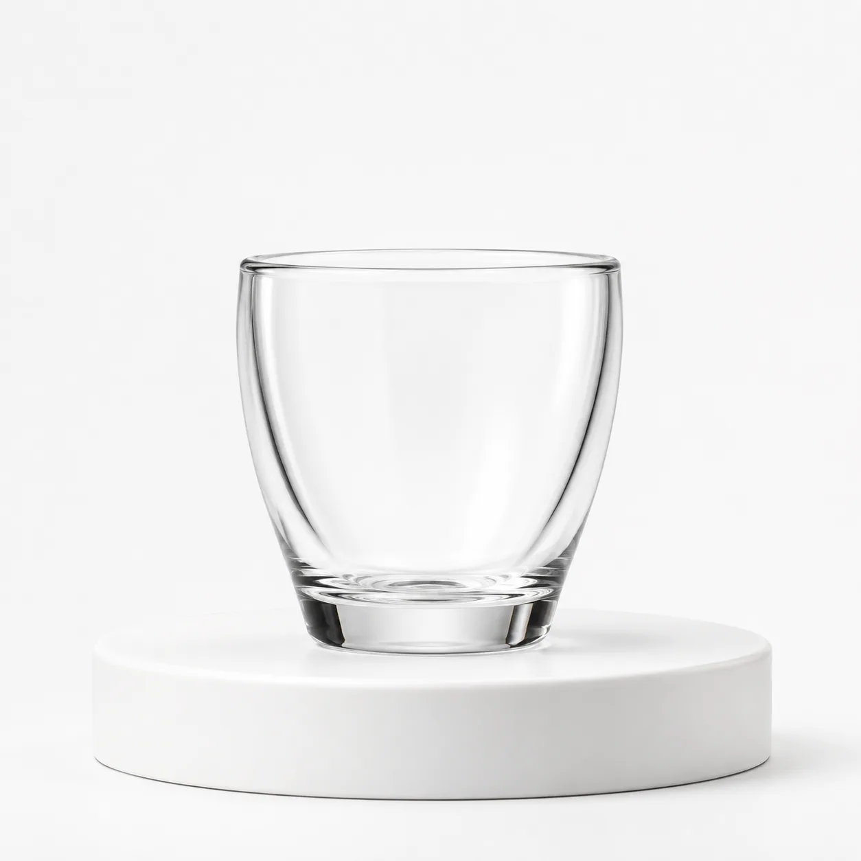 Espresso Cup front view with visible espresso cup profile