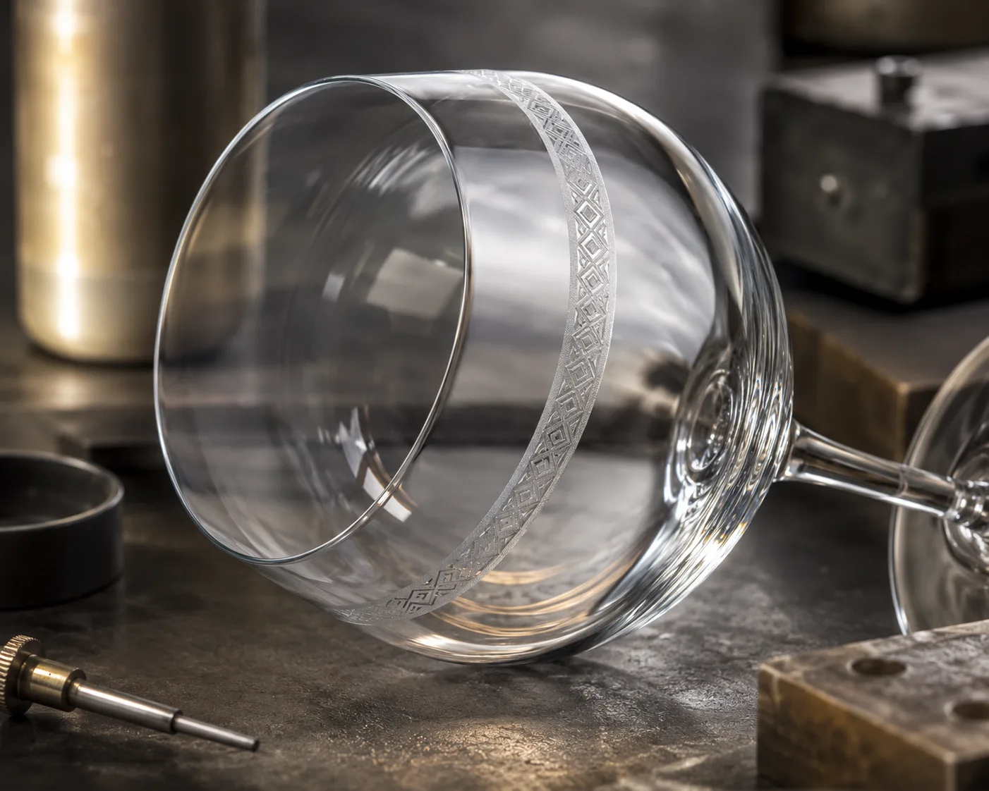 Verre à Gin et Tonic dans une présentation de table hôtelière coordonnée.