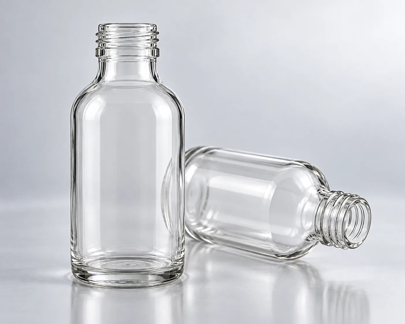 pharmaceutical syrup bottle neck finish capacity and closure fit inspection