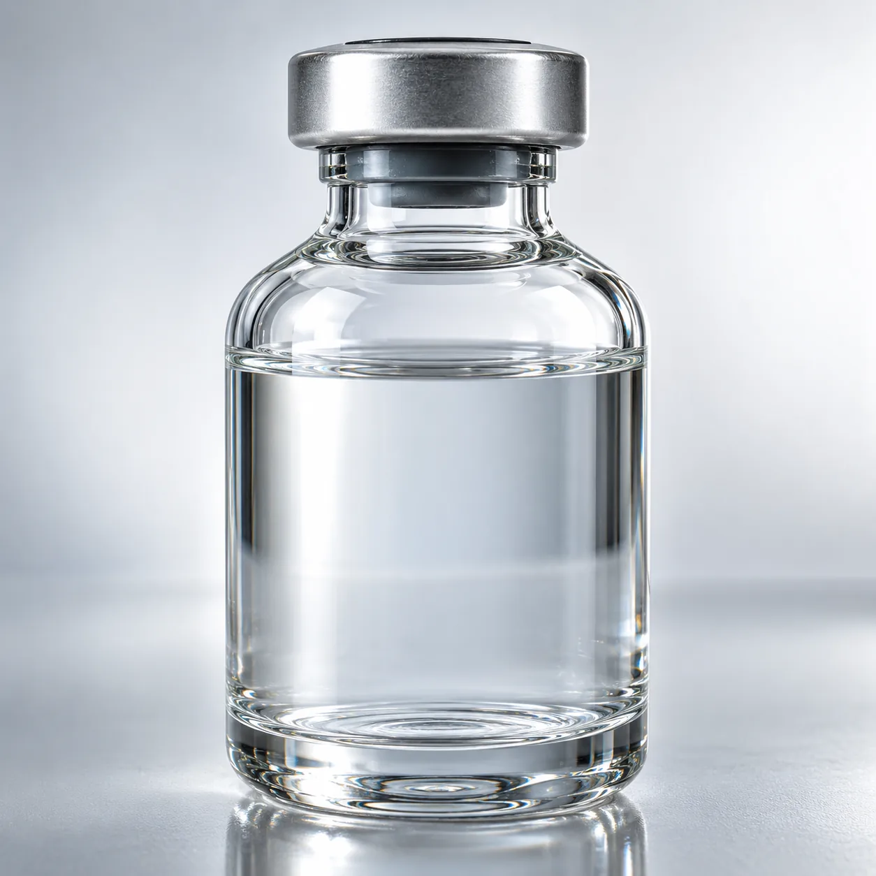 Pharmaceutical Glass Infusion Bottles gallery view 3 showing product profile and glass structure