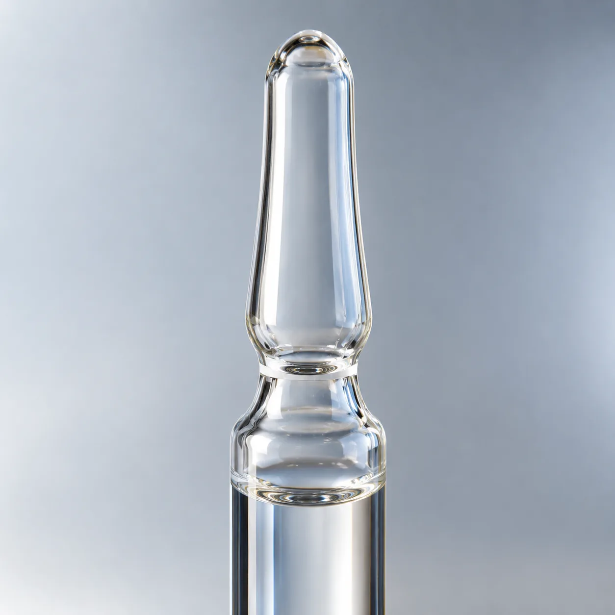 Type I Pharmaceutical Glass Ampoules gallery view 3 showing product profile and glass structure