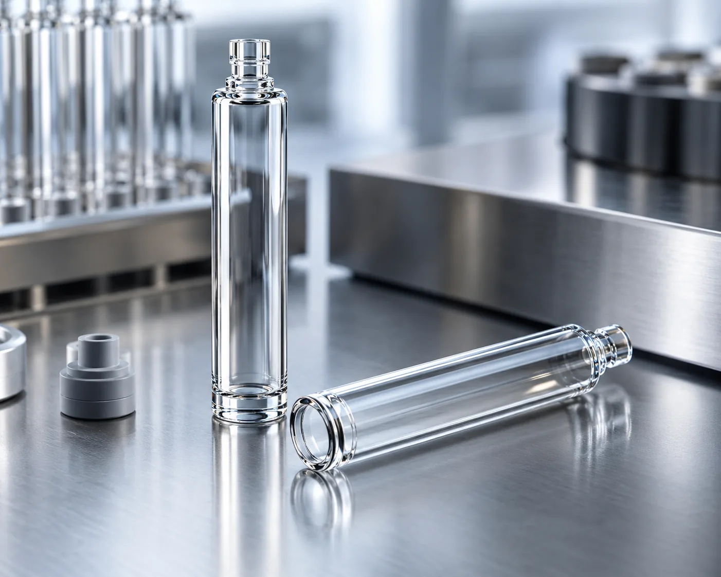 pharmaceutical glass cartridge device interface and dimensional inspection